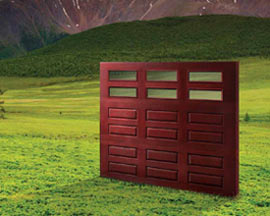 The Impression Collection Features Wood-Grain Fiberglass Garage Doors-Contact Us Today for an Estimate